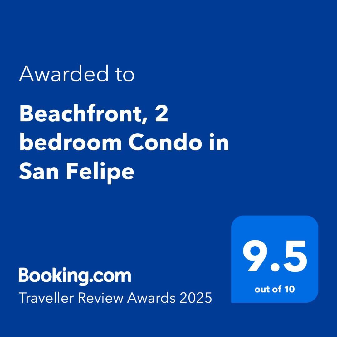 Beachfront, 2 Bedroom Condo In San Felipe San Felipe  Zewnętrze zdjęcie